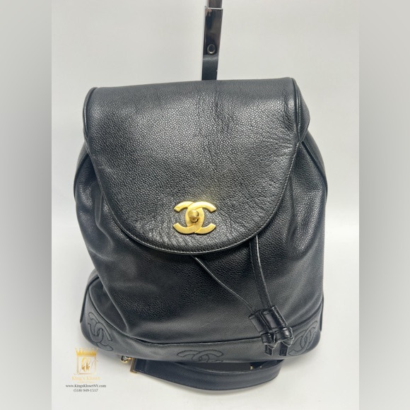 Chanel caviar triple cc backpack - Picture 1 of 14